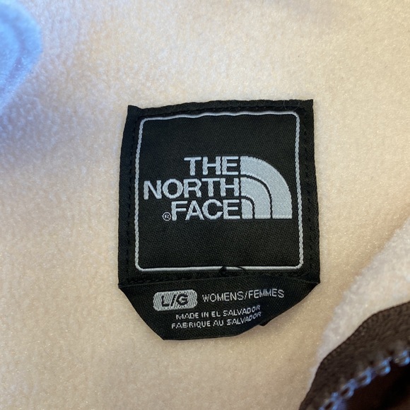 The north face polartec pink and brown jacket. Size large. - Picture 2 of 6